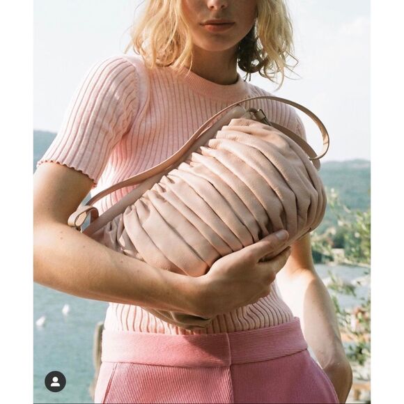 Mansur Gavriel Balloon leather Bag in black - Picture 5 of 13